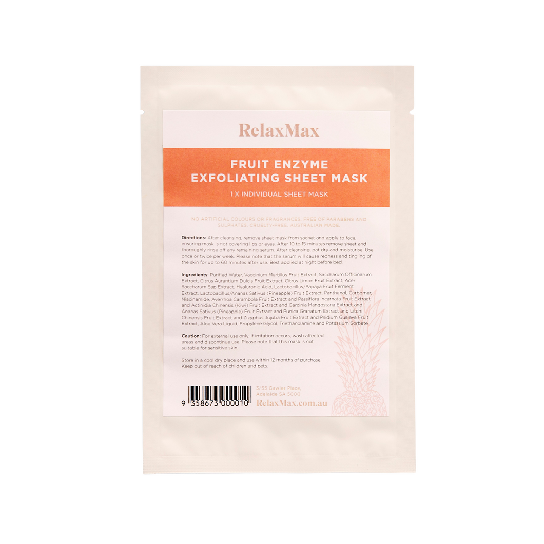 Fruit Enzyme Exfoliating Sheet Mask