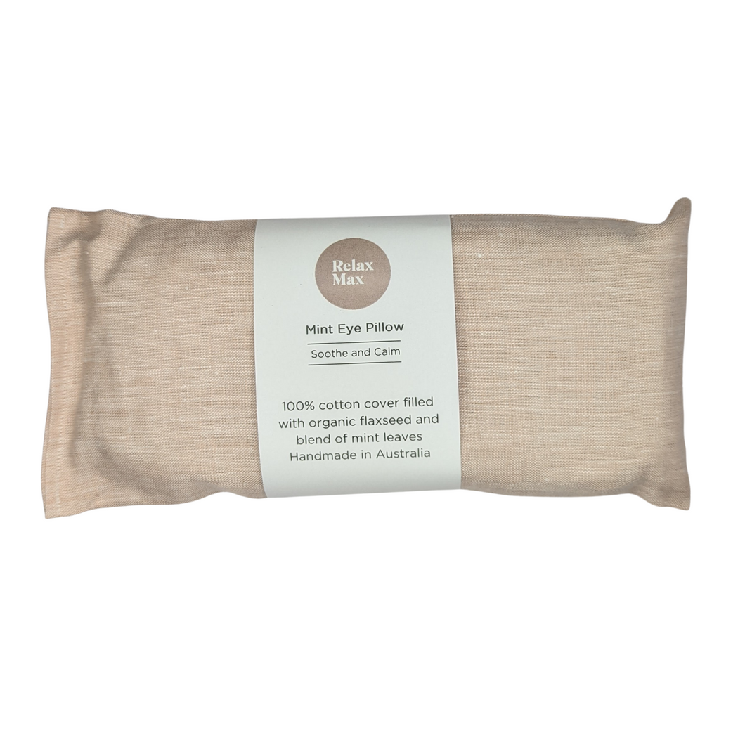 Organic Cotton Mint Eye Pillow