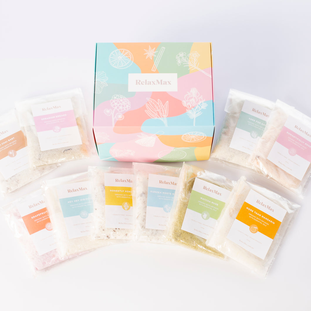 Bath Infusion Variety Pack 10 x 100g